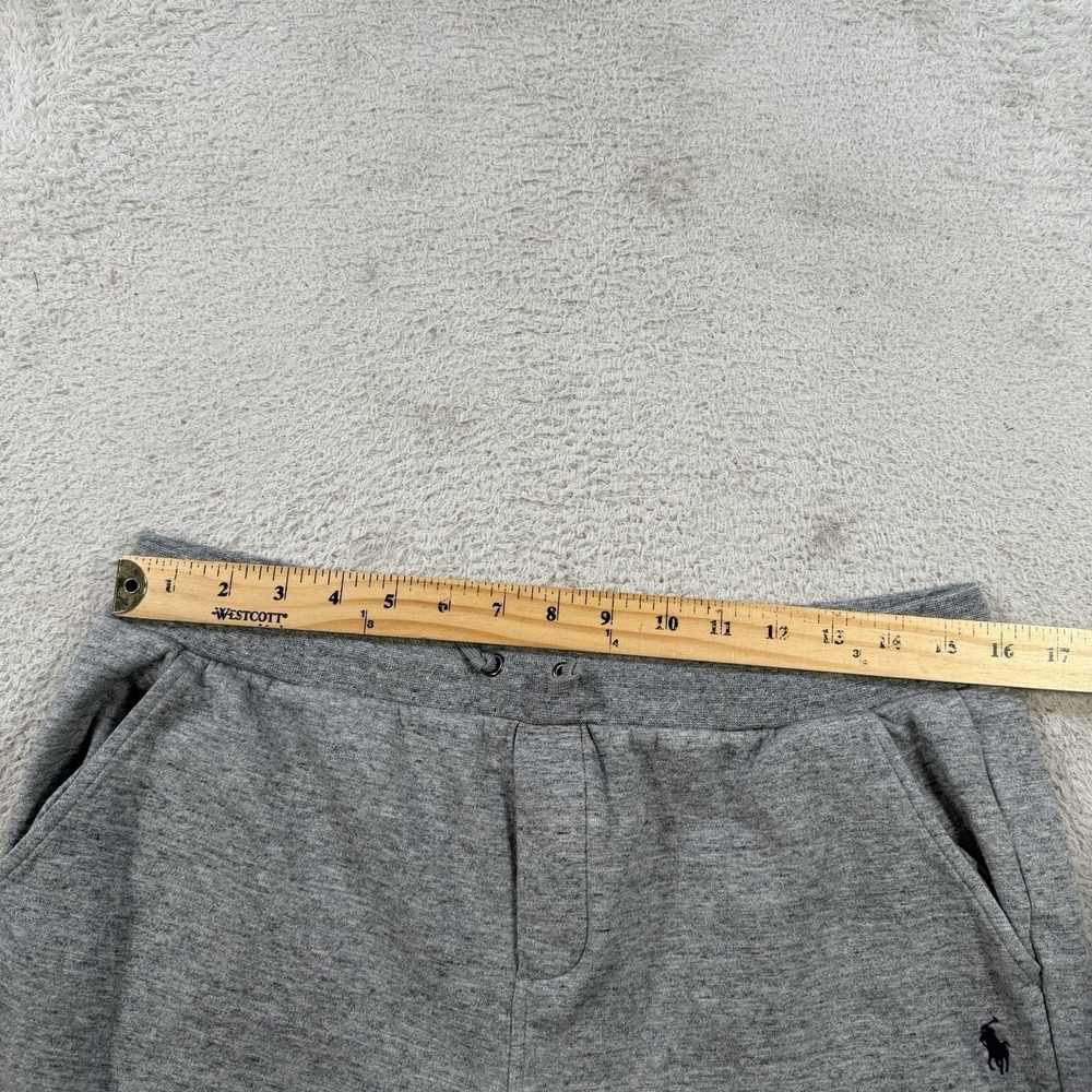 Polo Ralph Lauren Joggers Youth XL (Fits Mens Small) Grey Drawstring Sweatpants - Picture 4 of 7